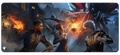 Commander Legends: Battle for Baldur's Gate Party Battle 6ft Table Playmat for Magic: The Gathering