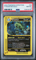 TYRANITAR-HOLO 2002 POKEMON EXPEDITION PSA NM-MT 8