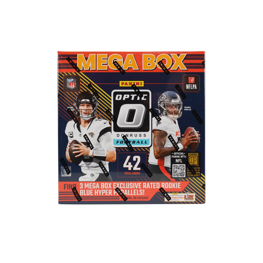 2024 Panini Donruss Optic Football Mega Box (Blue Hyper)