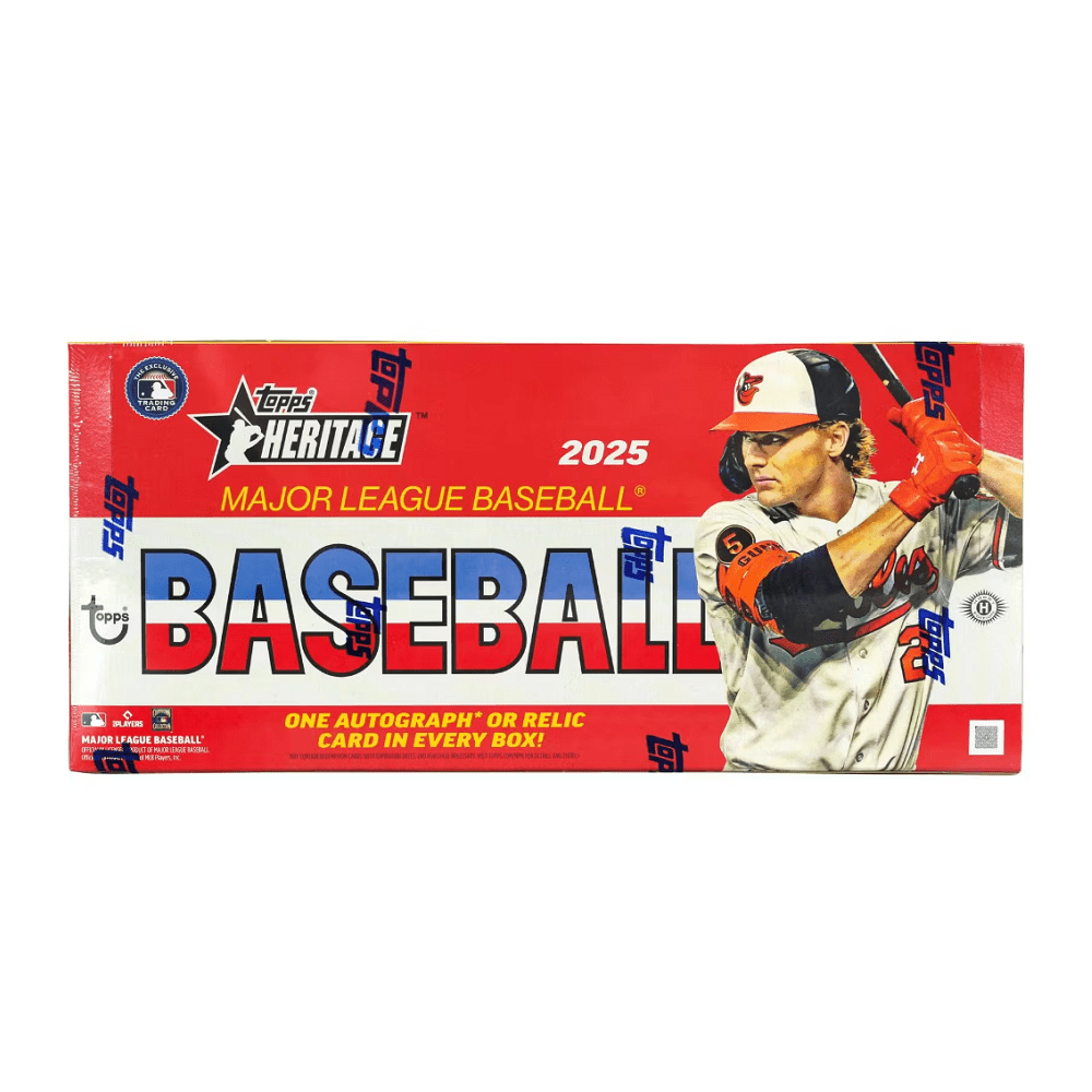 2025 Topps Heritage Baseball Hobby Box