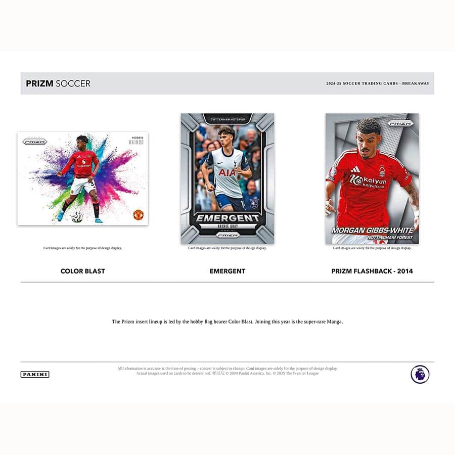 2024-25 Prizm EPL Breakaway Soccer Hobby Box