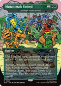 Triumph of the Hordes (JP Alternate Art) (Silver Scroll Foil) [Secrets of Strixhaven: Mystical Archive]