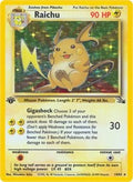 Raichu - 14/62 (1st Edition Holofoil) - LP