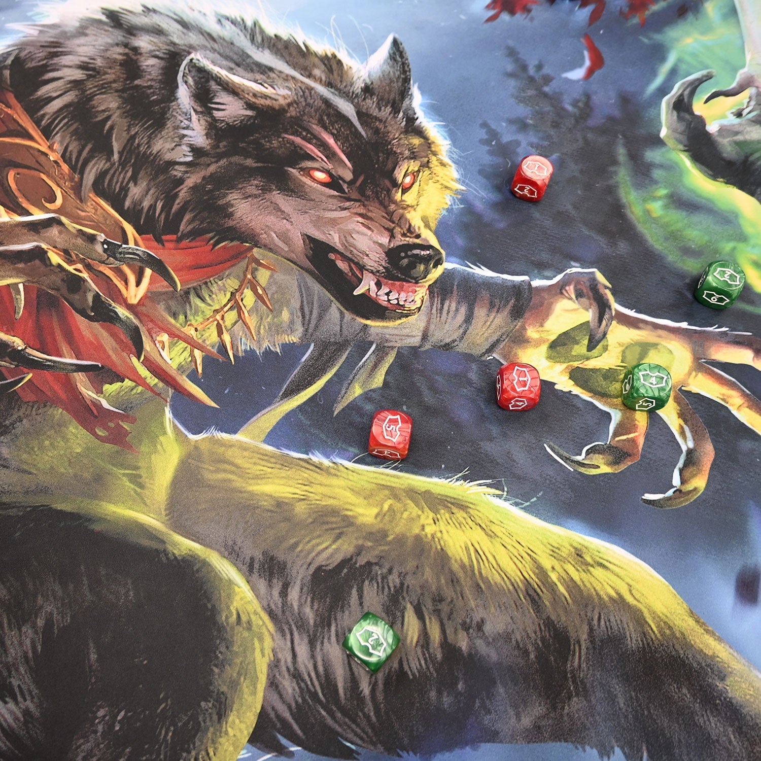 Innistrad: Midnight Hunt Set Booster Key Art 6ft Table Playmat for Magic: The Gathering