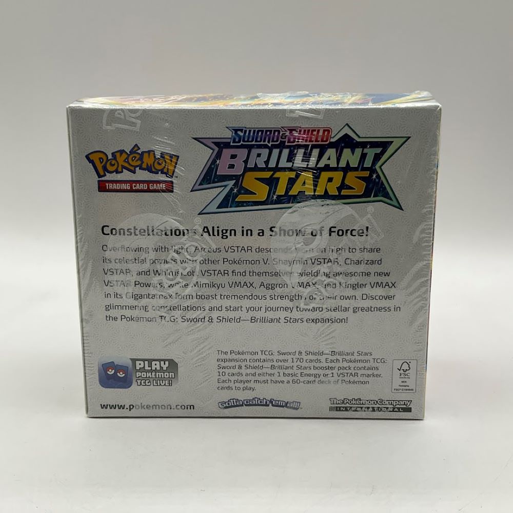 Pokemon: Sword & Shield Brilliant Stars Booster Box #1 *See Pictures*