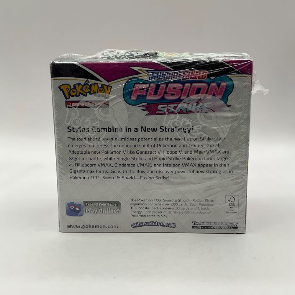 Pokemon: Sword & Shield Fusion Strike Booster Box #1 *See Pictures*