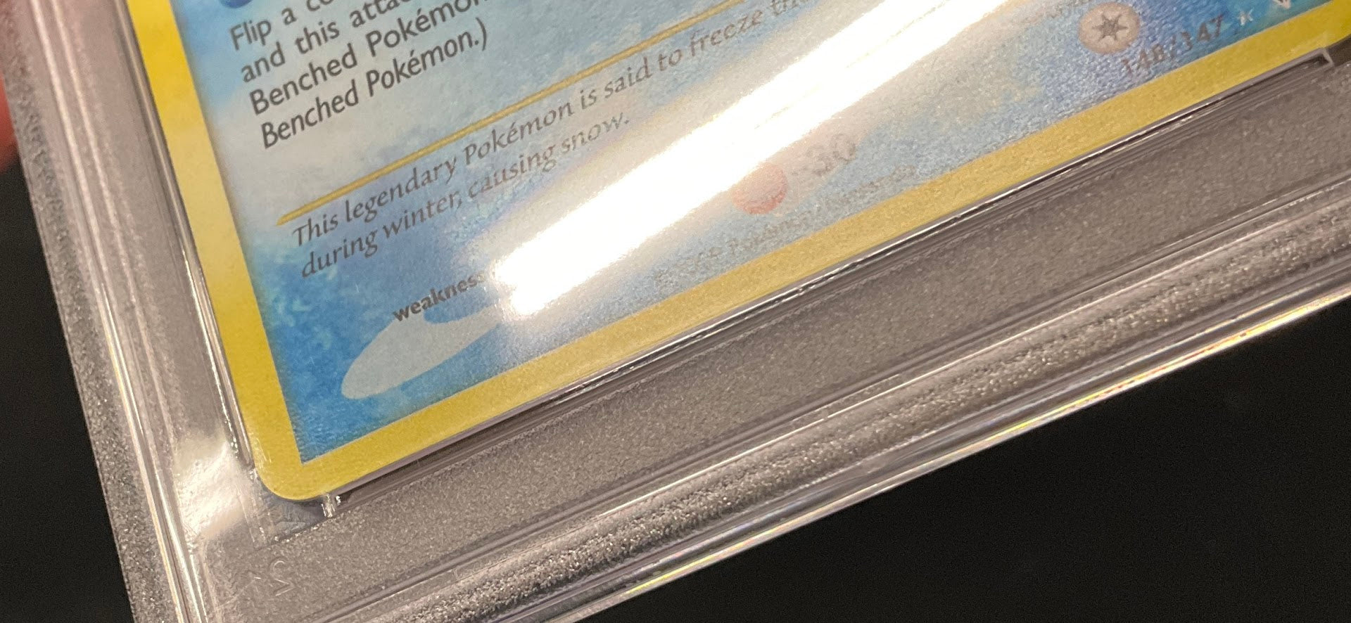 Articuno Pokemon Supreme Victors Holo #148 PSA 7