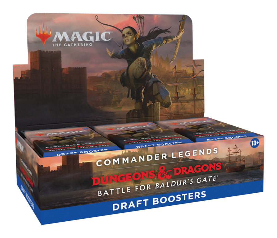 Magic the Gathering: Commander Legends Battle for Baldur's Gate Draft Booster Box