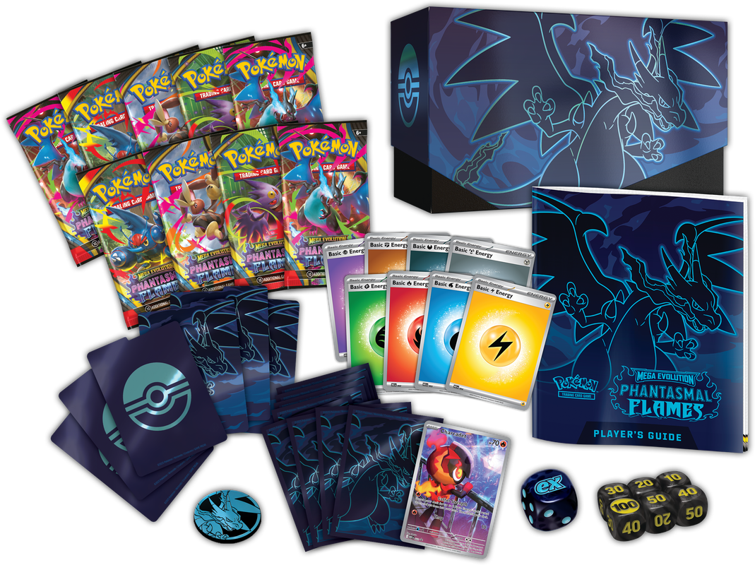 Pokemon: Mega Evolution Phantasmal Flames - Elite Trainer Box