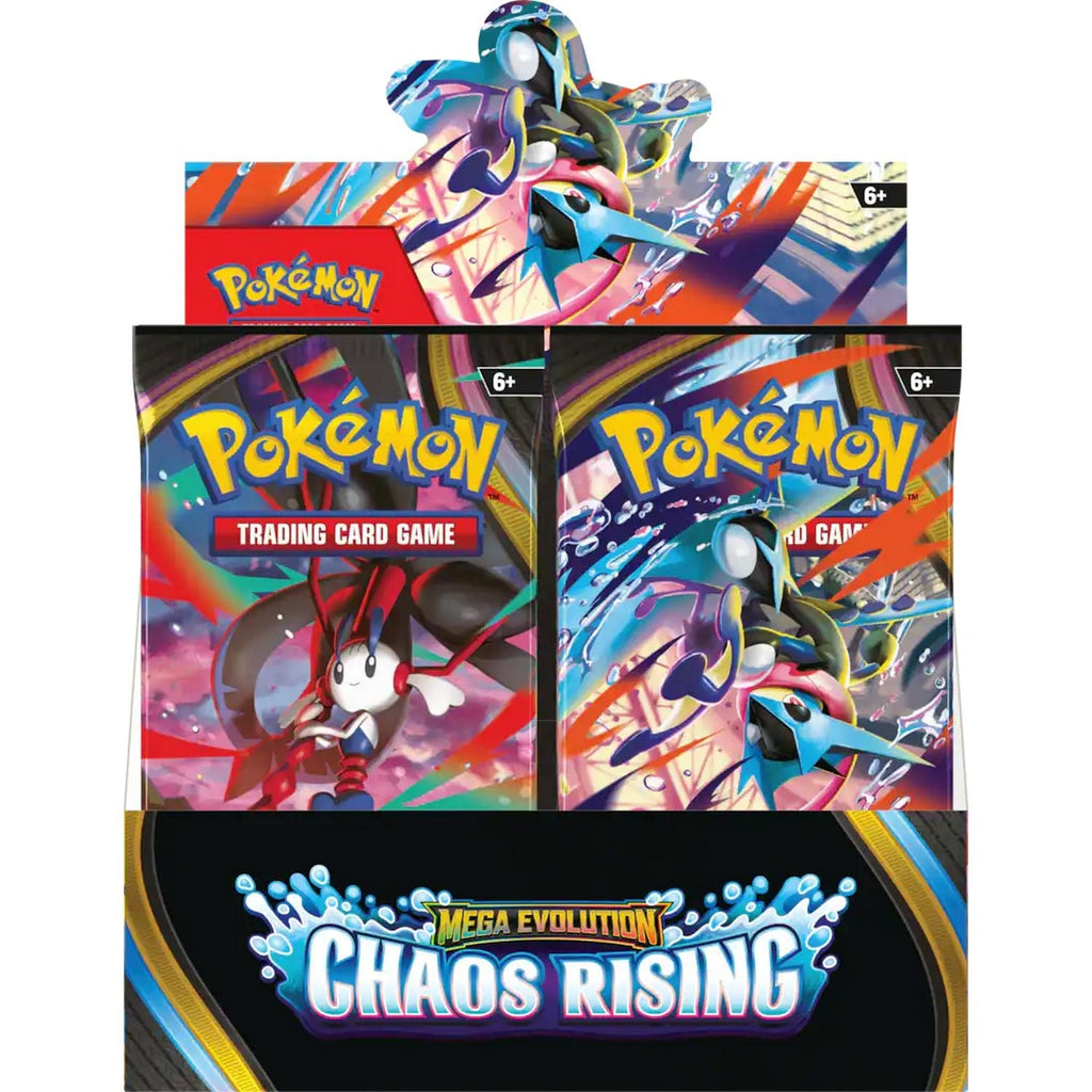 Pokémon: Mega Evolution - Chaos Rising Booster Box (ME04) *Expected Release Date 05-22-2026*