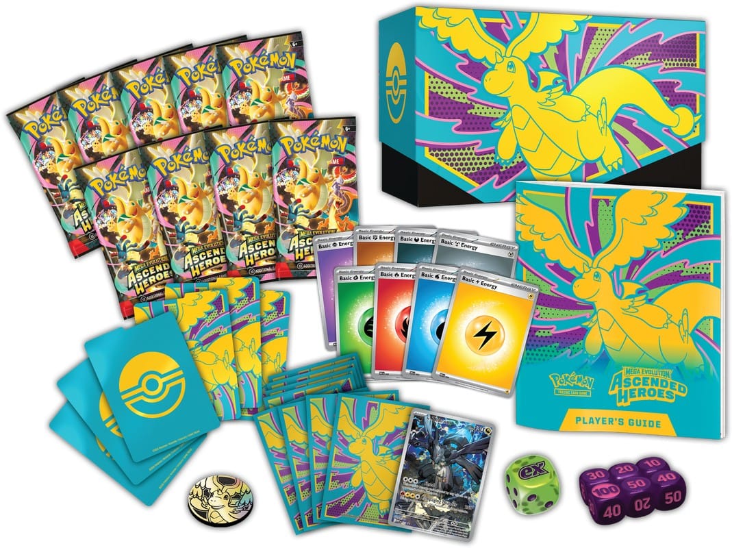 Pokemon TCG: Mega Evolutions 2.5 - Ascended Heroes Elite Trainer Box