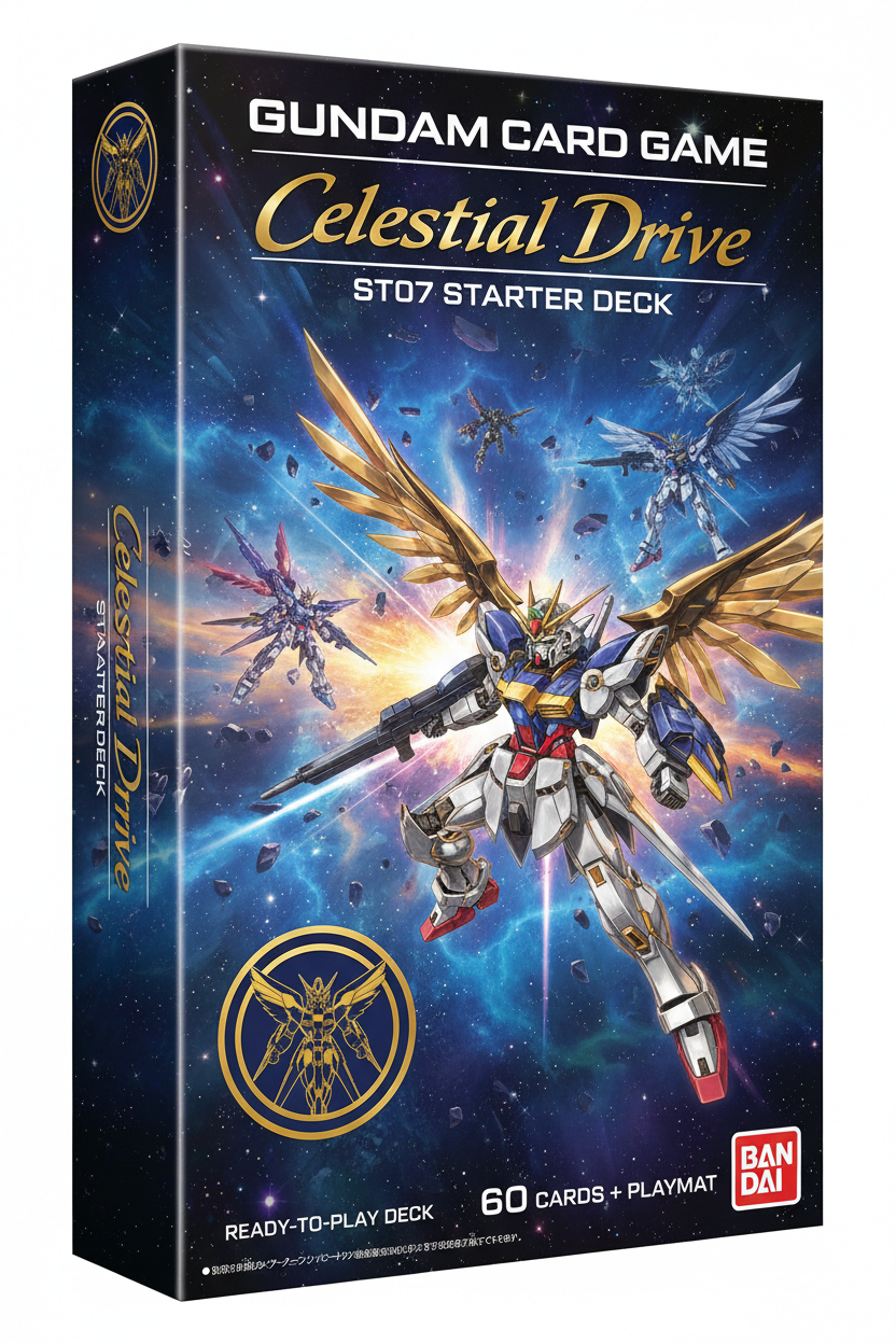 Gundam Card Game Celestial Drive ST07 Starter Deck
