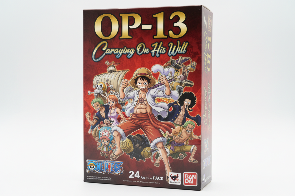One Piece OP-13 Carrying On His Will Booster Box