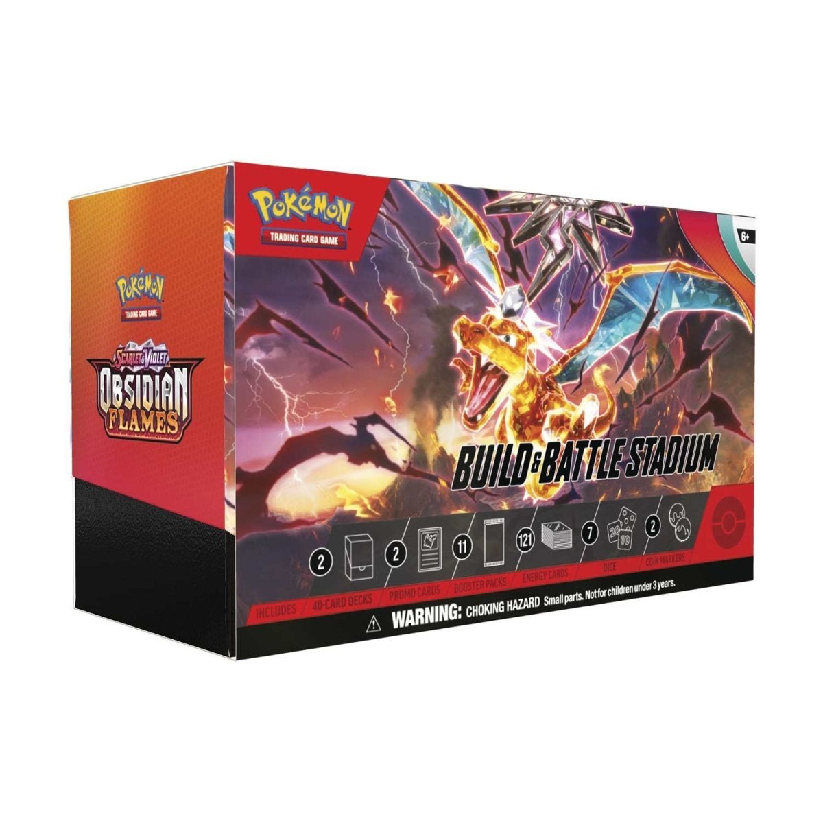 Pokemon: Scarlet & Violet: Obsidian Flames Build & Battle Stadium